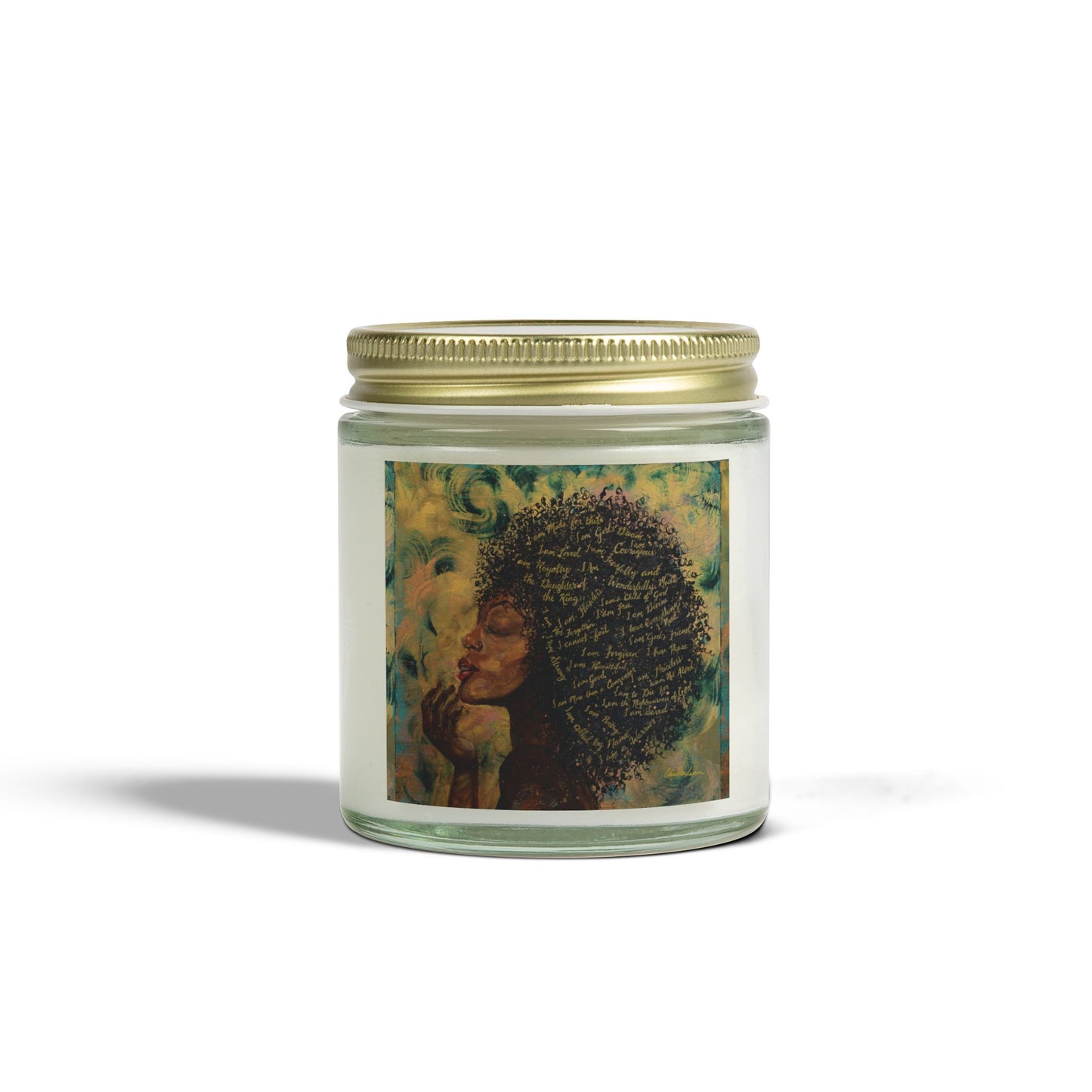 Scented Coconut Apricot Candles (4oz, 9oz)