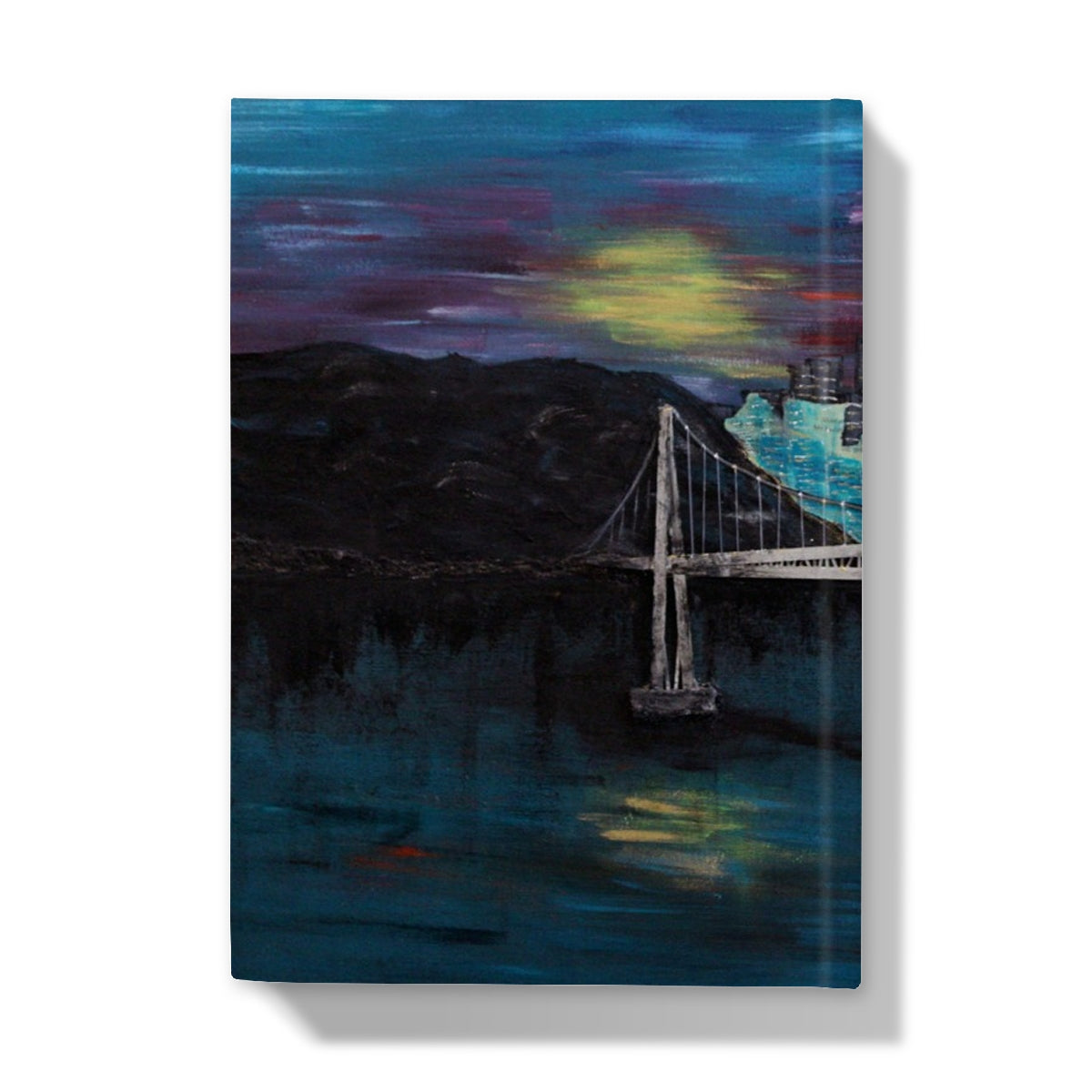 Twilight City Bridge - Hardback Journal