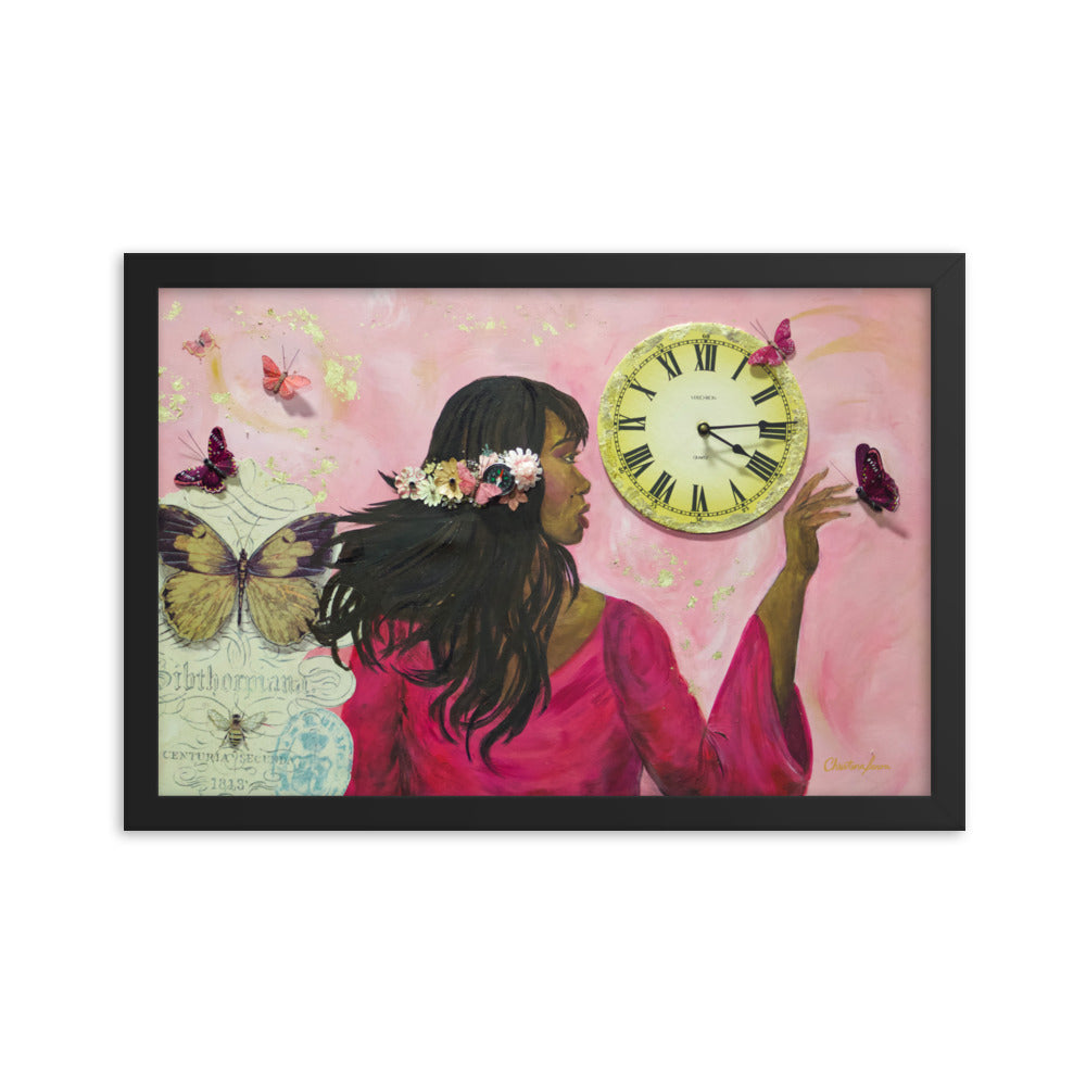 For Such a Time as This - Framed photo paper poster